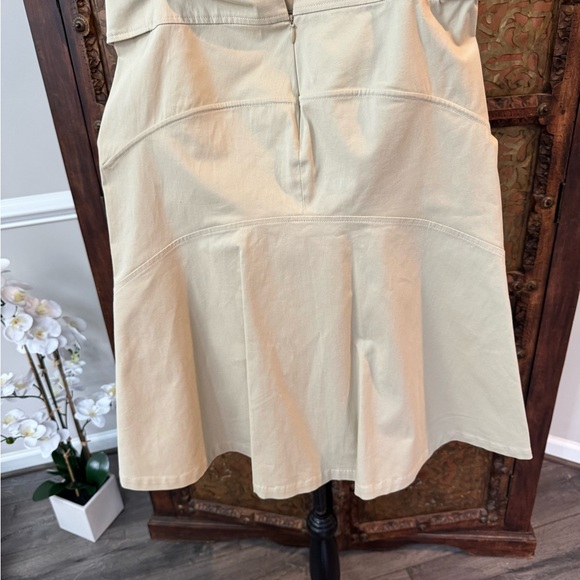 Jil Sander Cream Pencil Skirt for Cocktail Events 36 - Picture 2 of 8